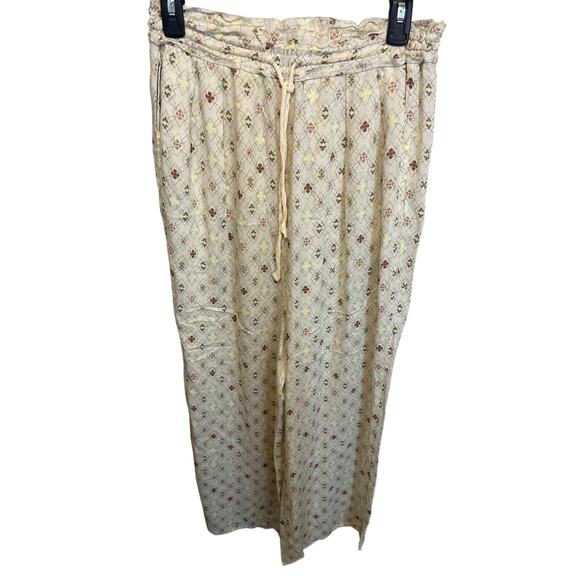 Inimately Free People Loose Fit Elastic Waist Boho Style Pull On Pants S/M - Picture 1 of 10